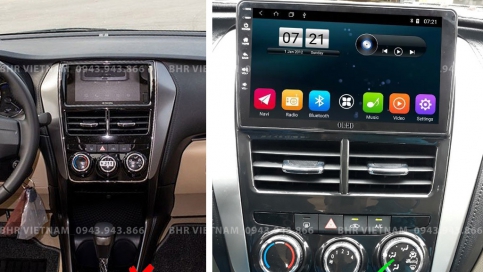 Màn hình DVD Android liền camera 360 xe Toyota Yaris 2019 - nay | Oled C1S 